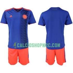 Colombia Bambino Maglia Trasferta Copa América 2019 Manica Corta (+ Pantaloncini)